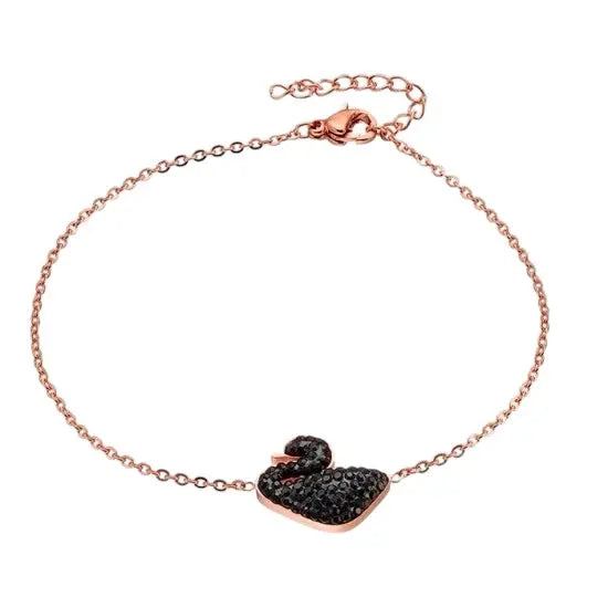 N00965G Riviera Stainless Steel Bracelet with Zirconia