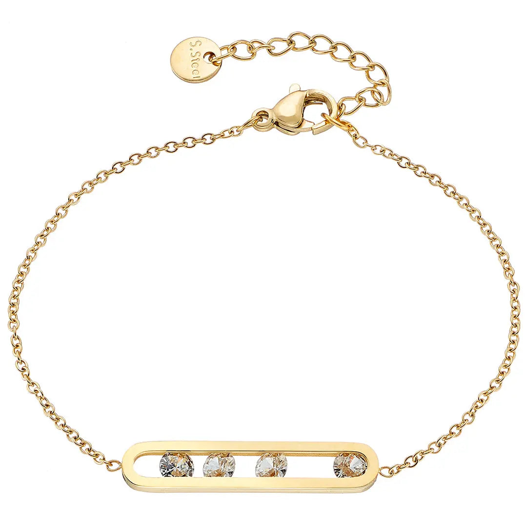 Bracelet N00978G Women's Gold Plated Steel