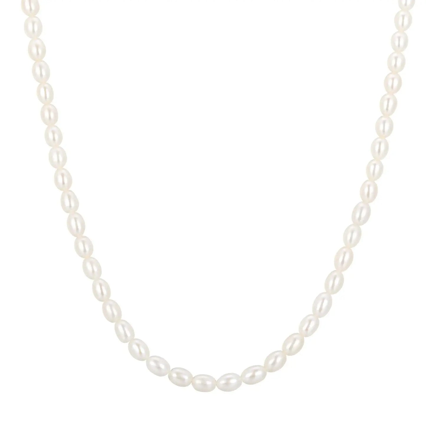 Ania Haie N069-02G Κολιέ Shell Pearl Από Επιχρυσωμένο Ασήμι με Πέρλες