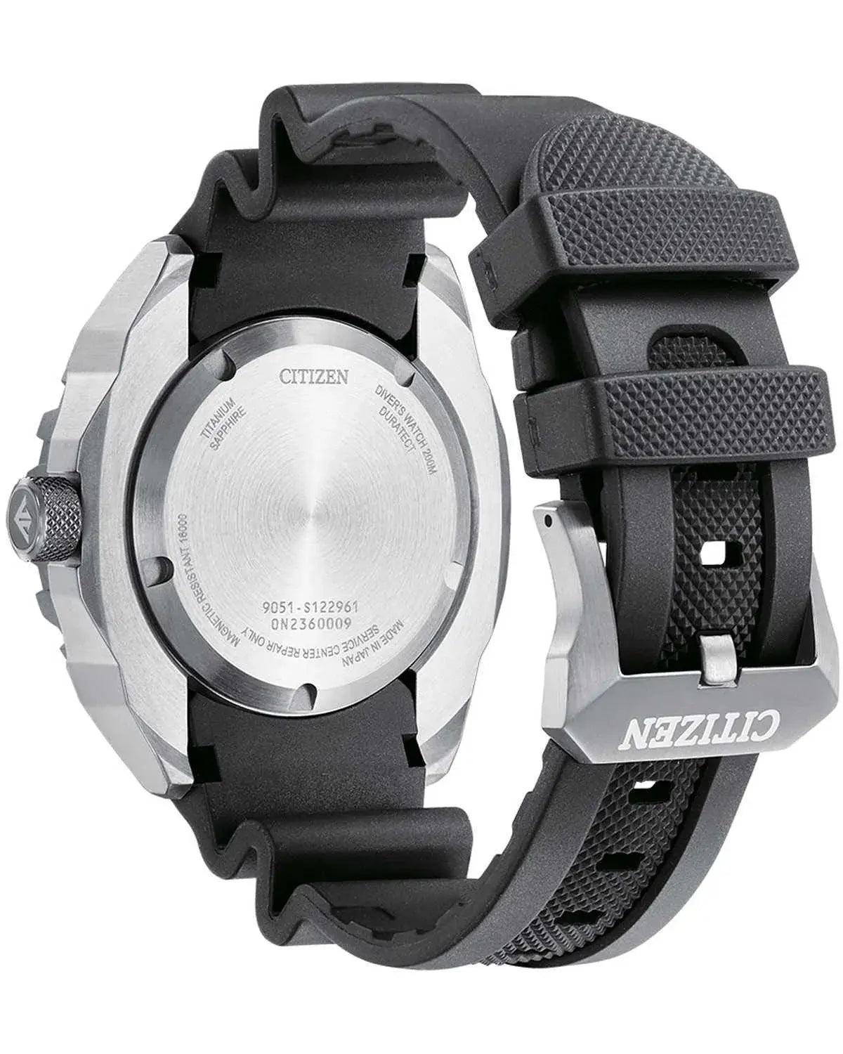 Citizen NB6004-08E Automatic Promaster Divers Black Rubber Strap