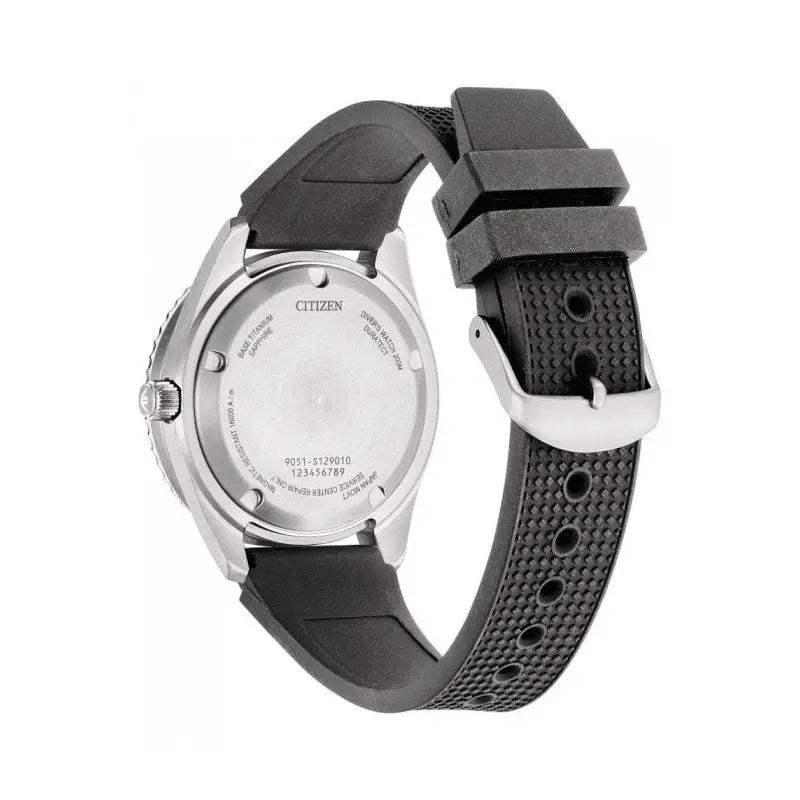 Citizen NB6021-17E Automatic Promaster Divers Black Rubber Strap