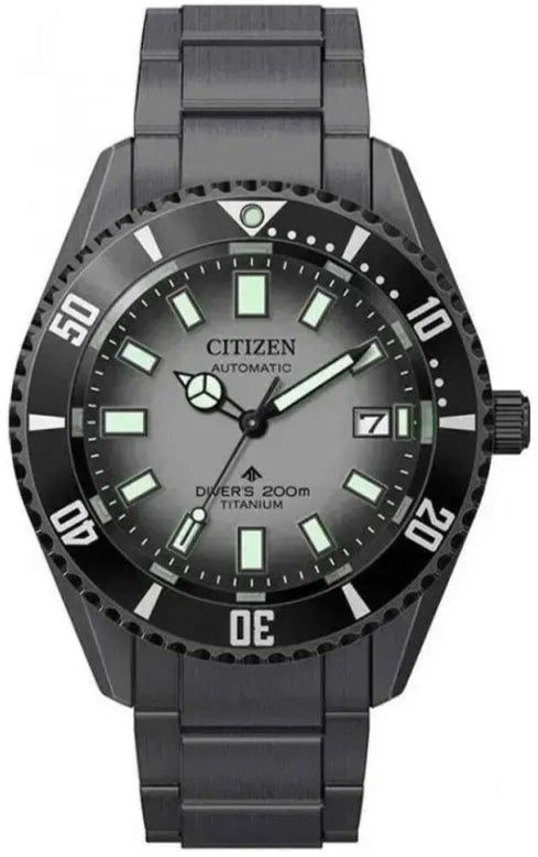 Citizen NB6025-59H Automatic Promaster Divers Black Titanium Bracelet