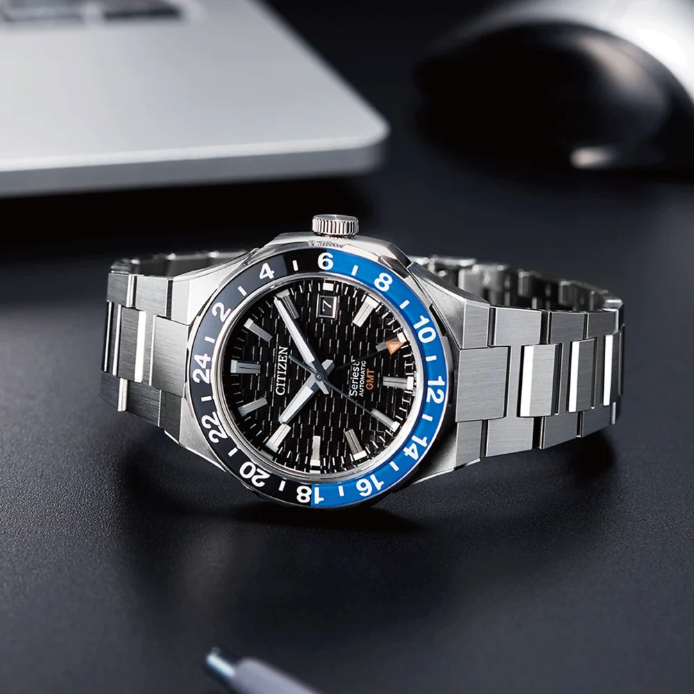 Citizen NB6031-56E Series 8 880 GMT Stainless Steel Bracelet