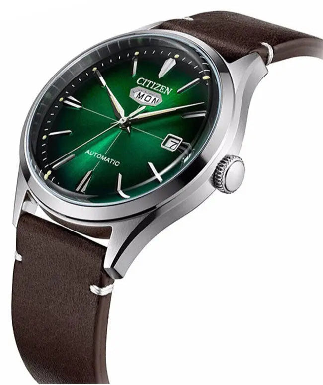 Citizen NH8390-03XE Automatic Brown Leather Strap