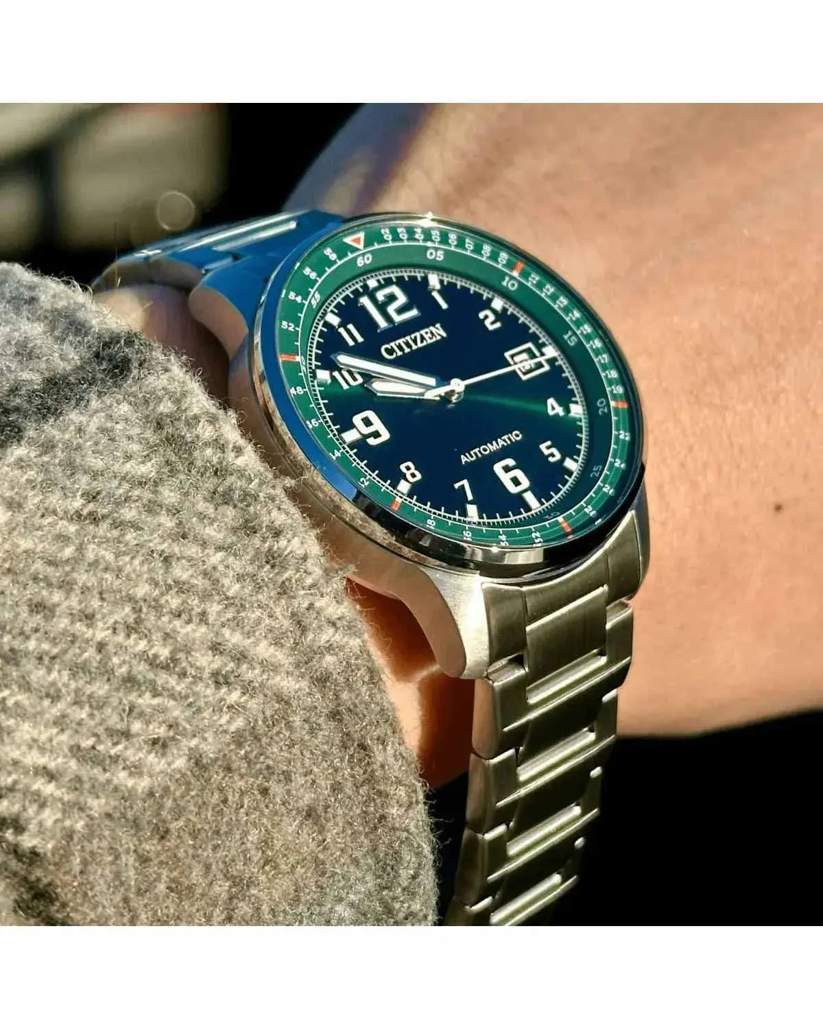 Citizen NJ0190-51X Automatic Stainless Steel Bracelet