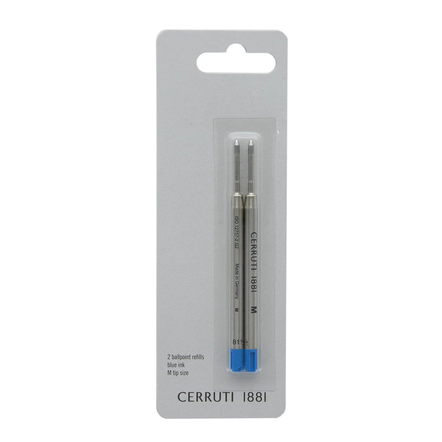 Cerruti 1881 NPR541BM Σετ 2 Ανταλλακτικών Ballpoint Μπλε