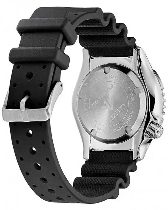 Citizen NY0086-16LE Automatic Promaster Diver Black Rubber Strap