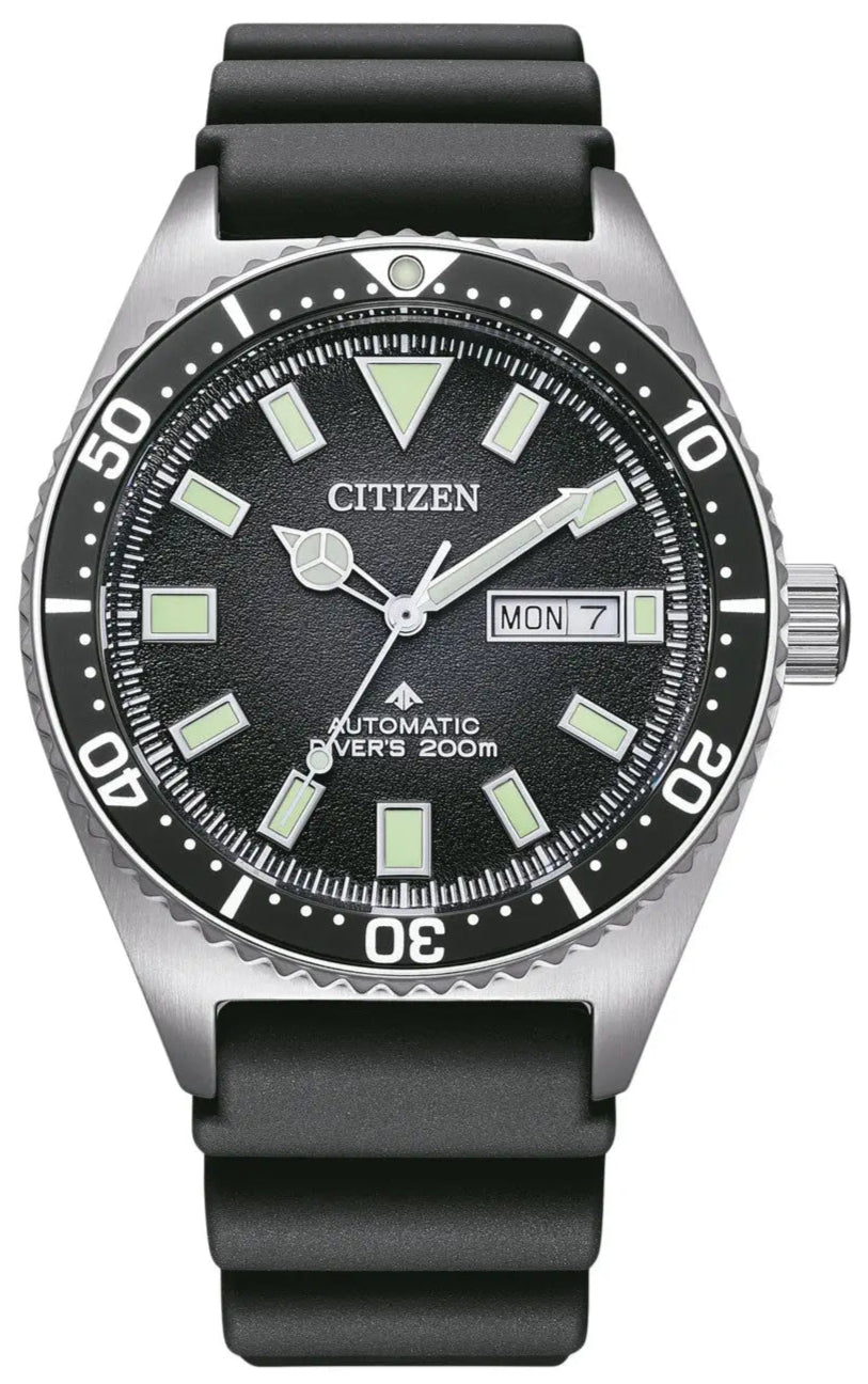Citizen NY0120-01EE Automatic Promaster Diver Black Rubber Strap