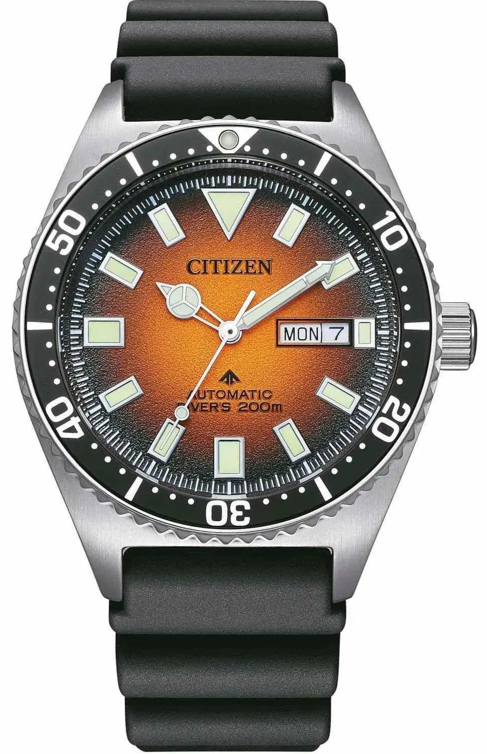 Citizen NY0120-01ZE Automatic Promaster Diver Black Rubber Strap