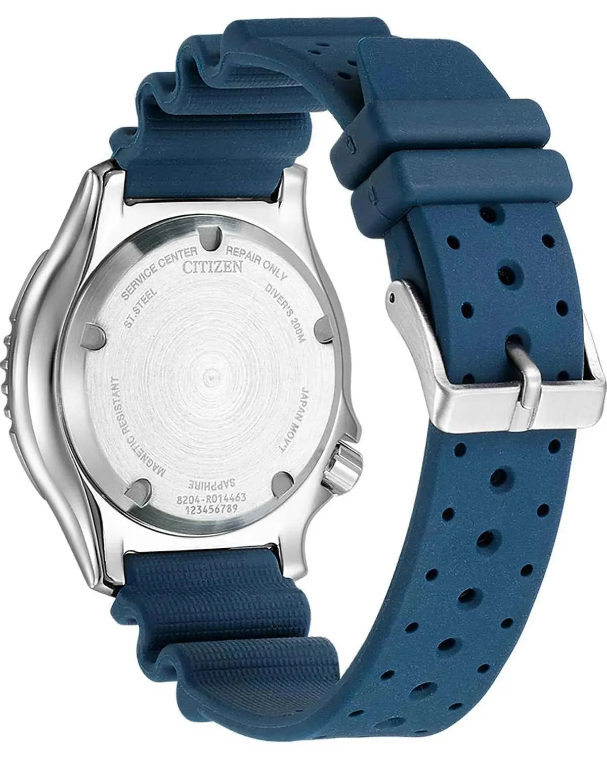 Citizen NY0141-10LE Automatic Promaster Divers Blue Rubber Strap