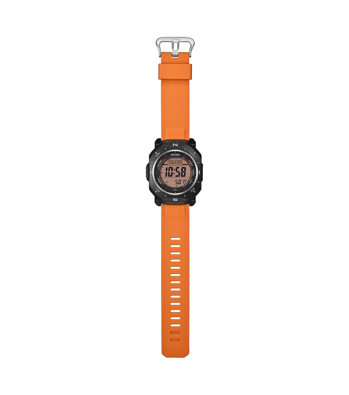 Casio PRG-69-4ER Protrek Solar Orange Rubber Strap