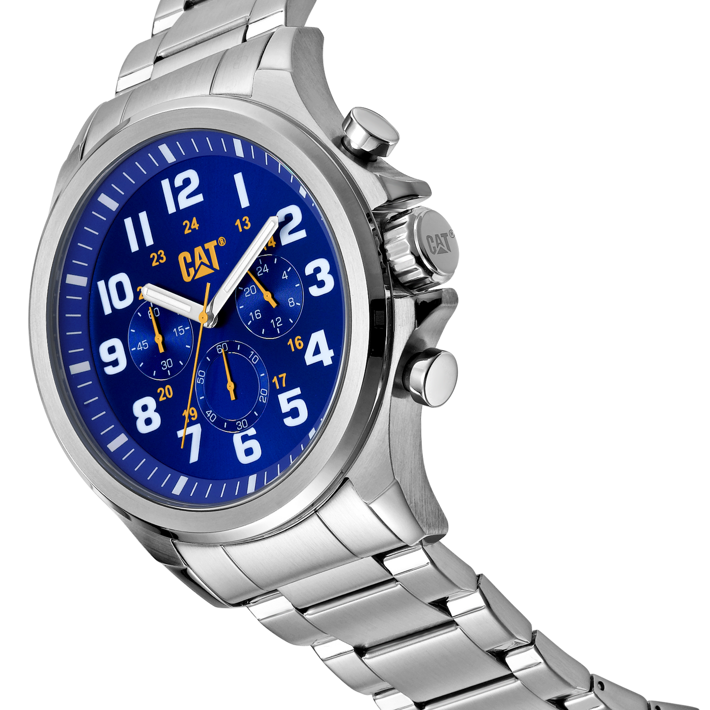 CATERPILLAR PU14311617 Operator 1.2 Chronograph Stainless Steel Bracelet