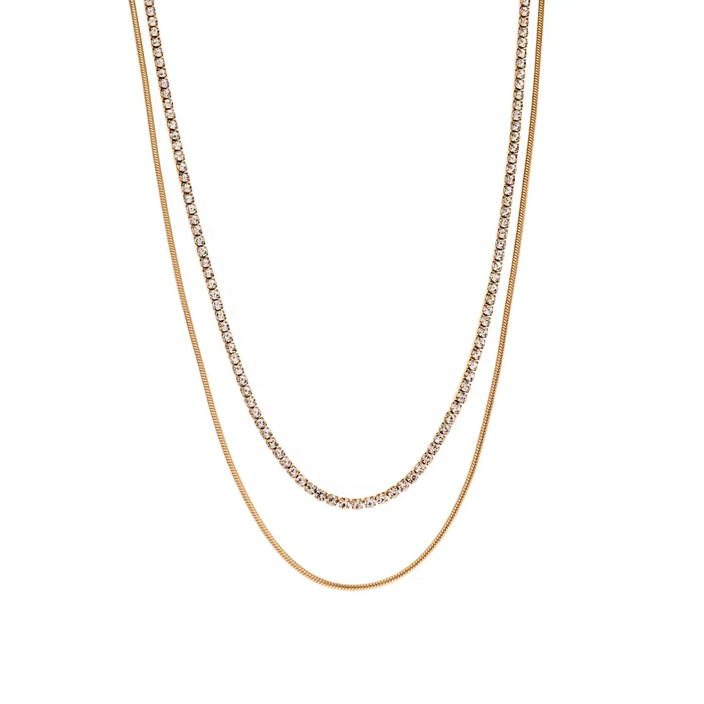 Puppis PUP20170G Gold Plated Steel Necklace