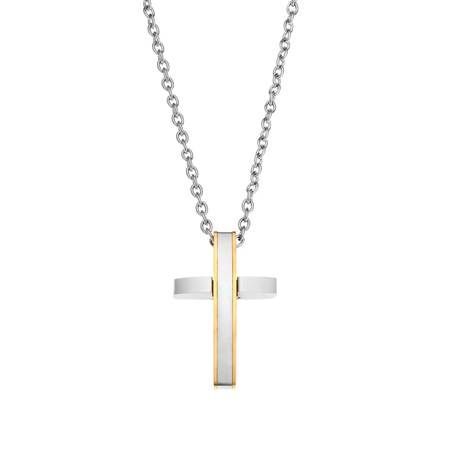 Puppis PUP56924S Men's Stainless Steel Cross