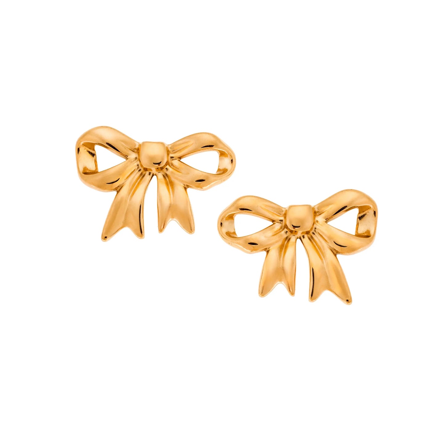 Puppis PUW20429G Gold Plated Steel Dangle Earrings
