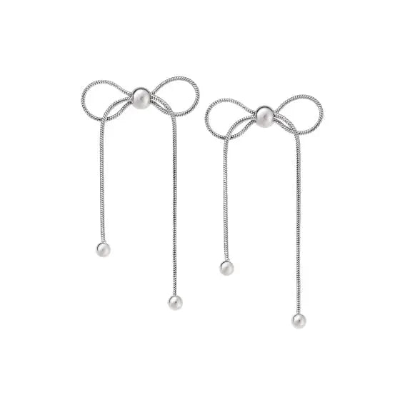 Puppis PUW20429G Gold Plated Steel Dangle Earrings