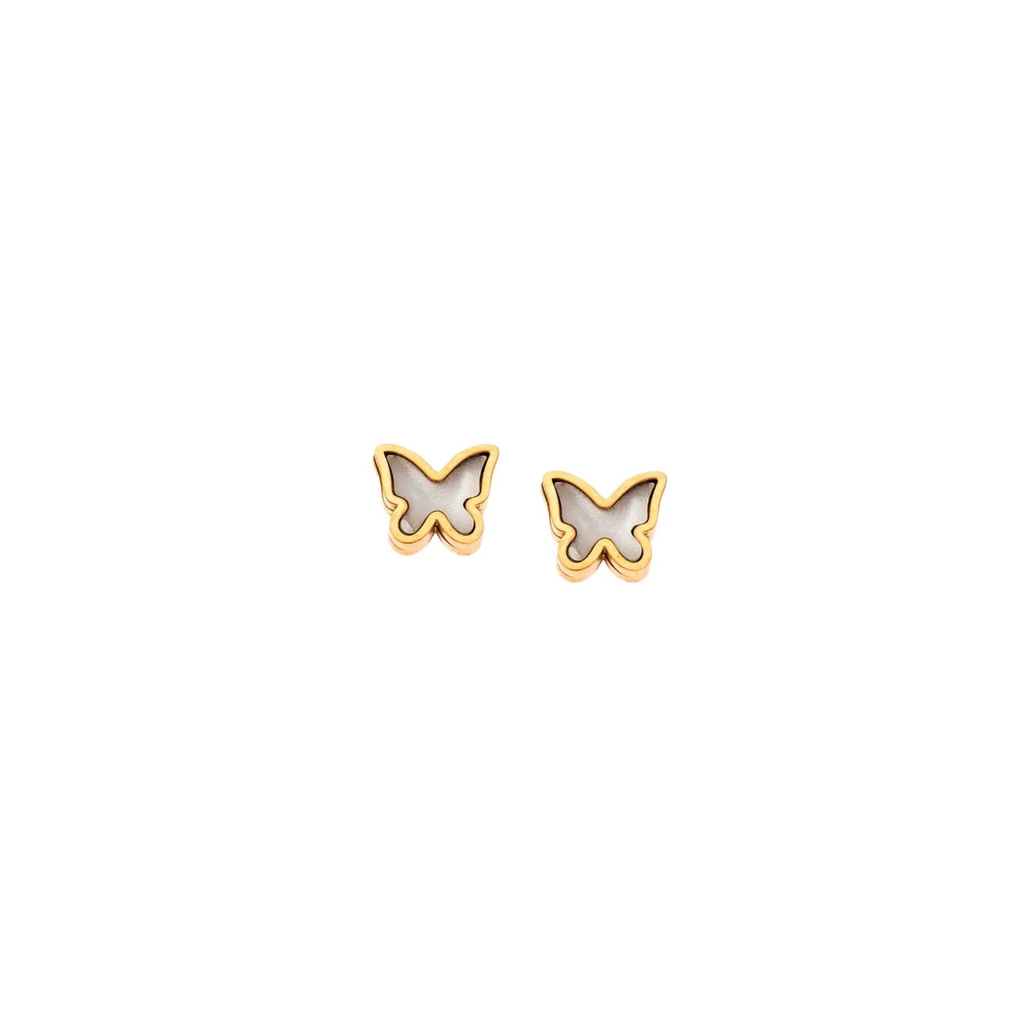 Puppis PUW20429G Gold Plated Steel Dangle Earrings