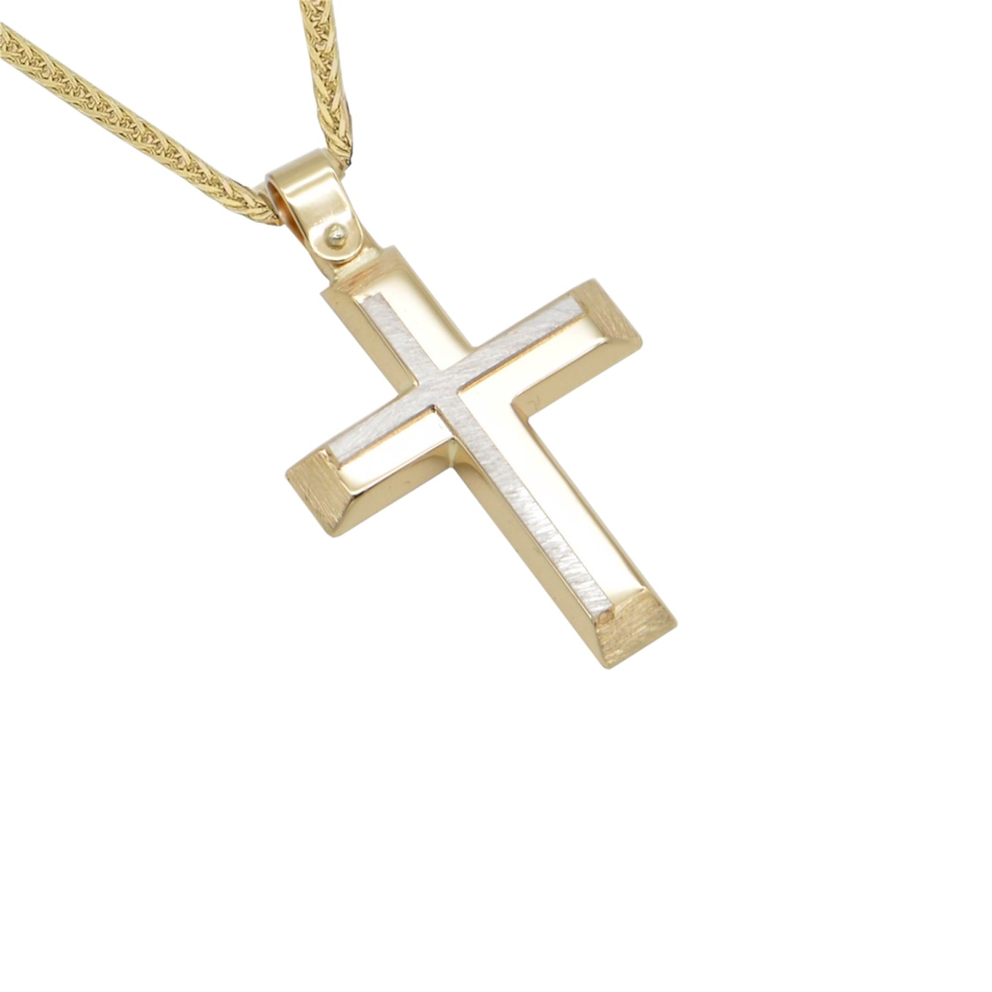 Σταυρός STA850G Βαφτιστικός Χρυσός 9ct