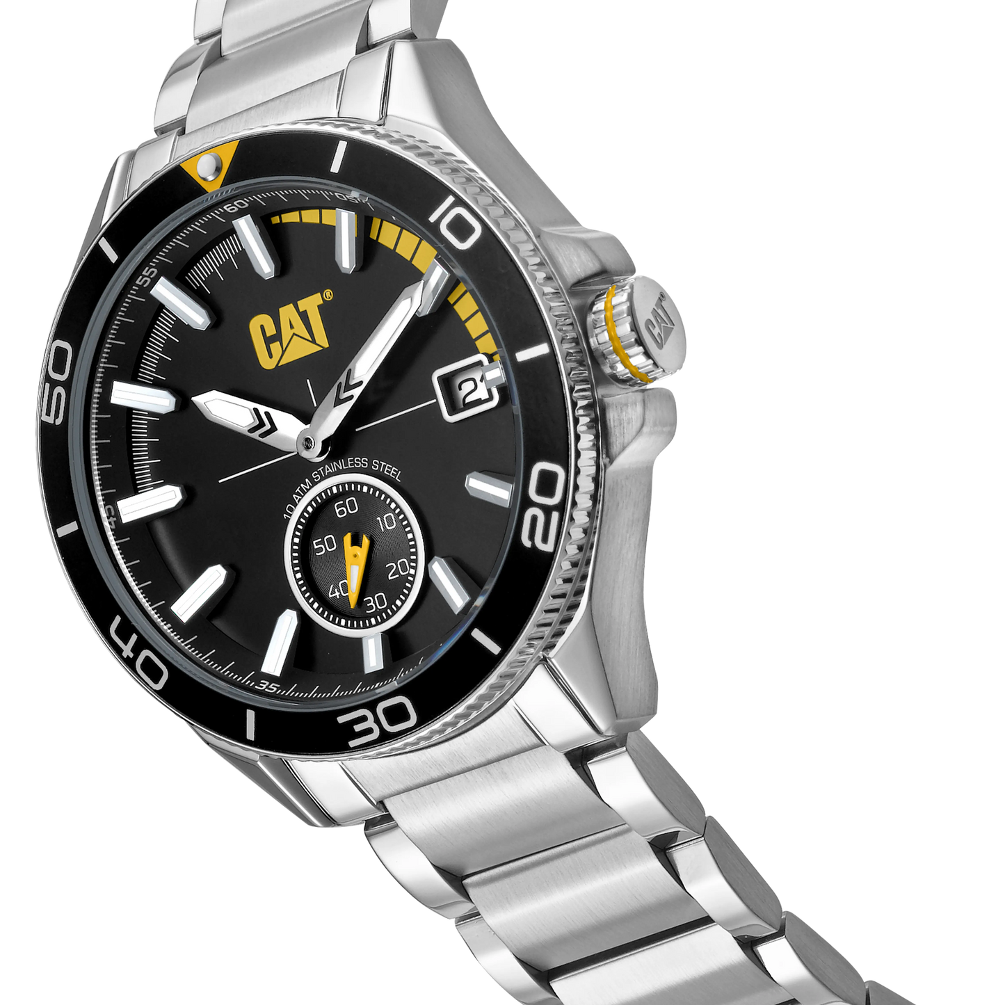 CATERPILLAR QD14111127 Dome Stainless Steel Bracelet