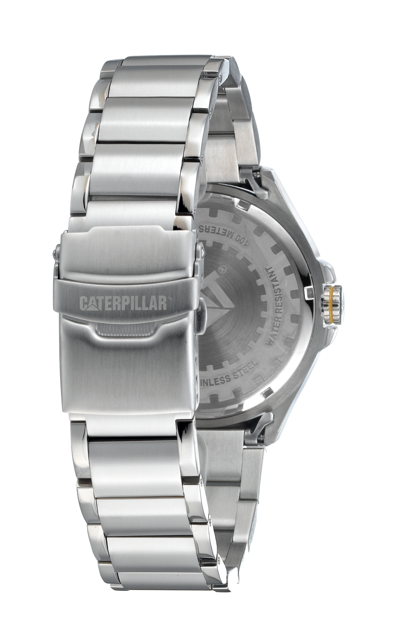 CATERPILLAR QD14111128 Dome Stainless Steel Bracelet