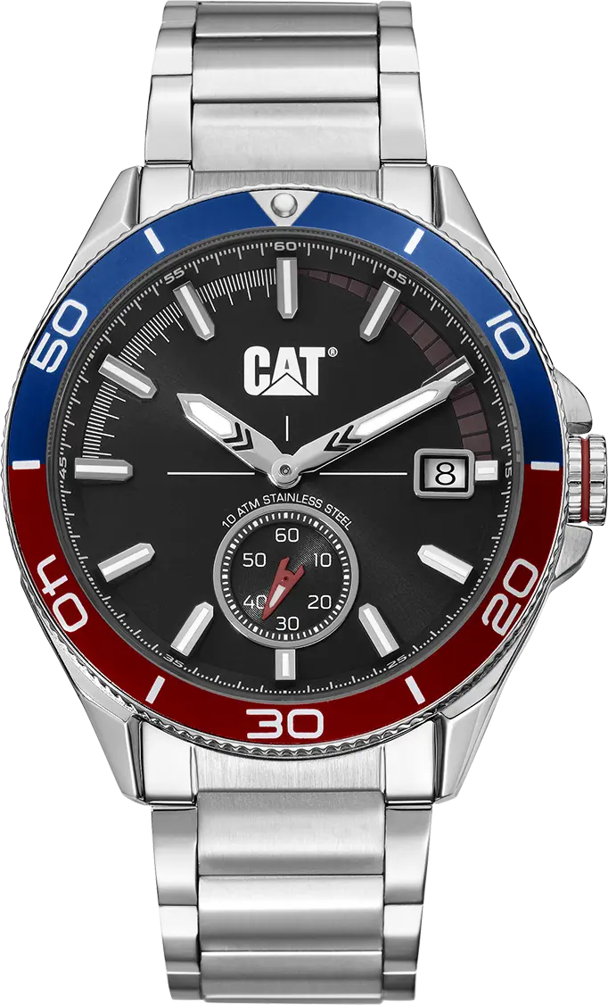 CATERPILLAR QD14111128 Dome Stainless Steel Bracelet