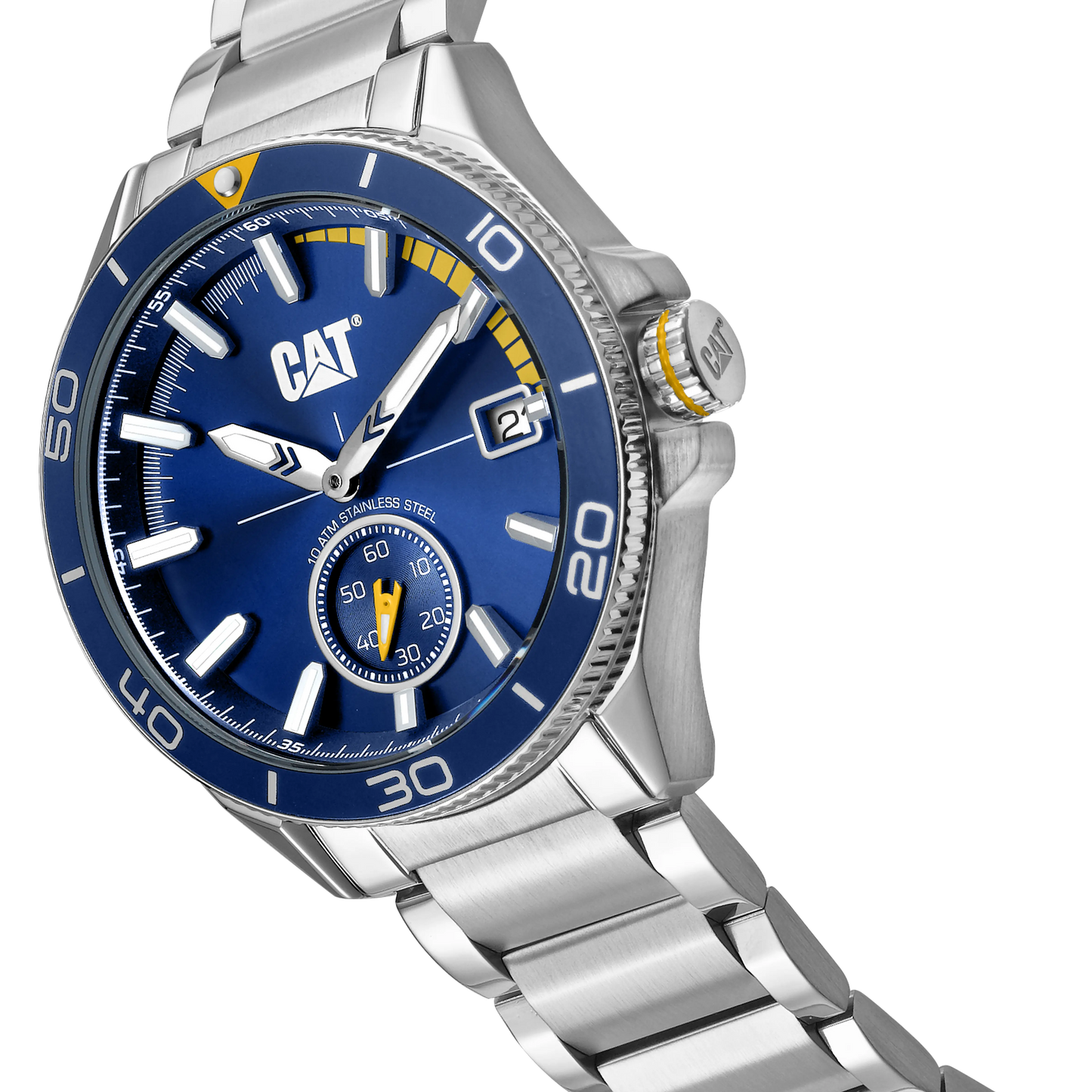 CATERPILLAR QD14111627 Dome Stainless Steel Bracelet