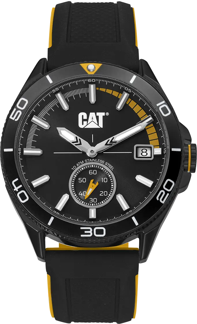CATERPILLAR QD16121127 Dome Black Silicon Strap