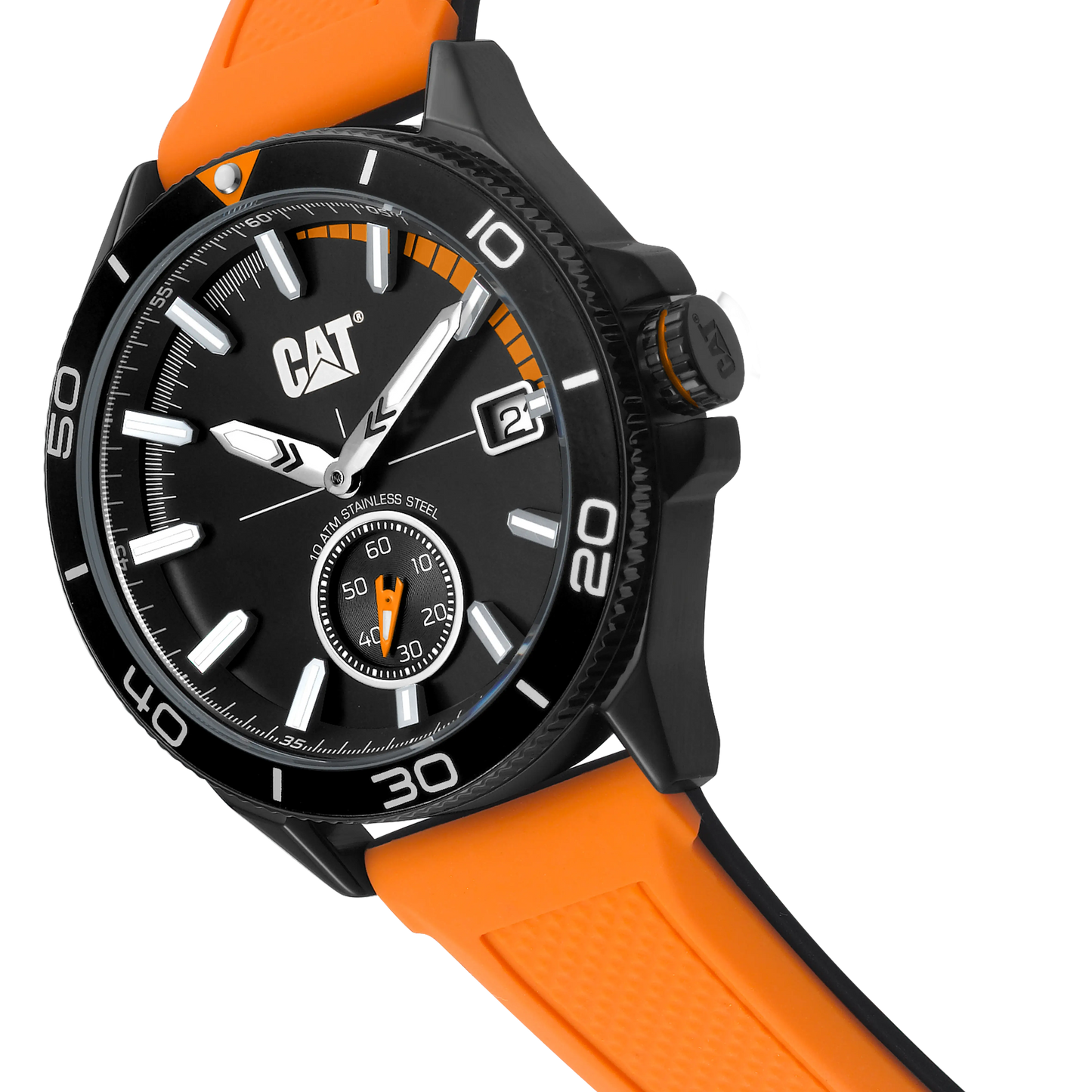 CATERPILLAR QD16123123 Dome Orange Silicon Strap