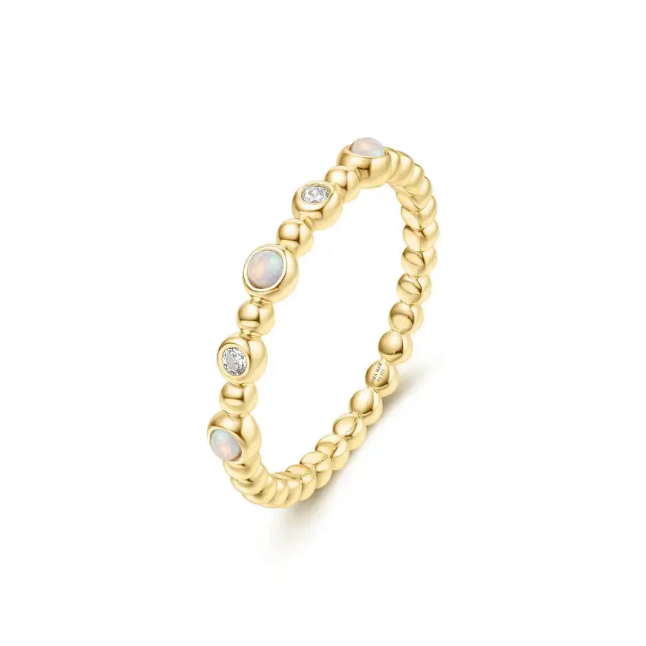 Ania Haie R064-05G-56 Δαχτυλίδι Kyoto Opal Από Επιχρυσωμένο Ασήμι