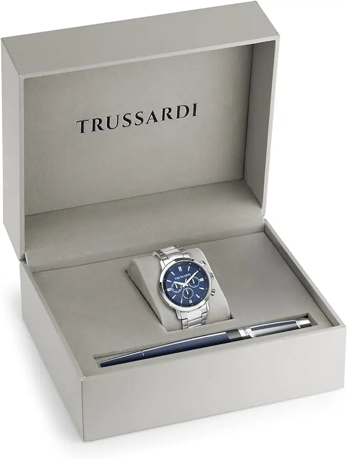TRUSSARDI R2453147018 T-Couple Silver Stainless Steel Bracelet