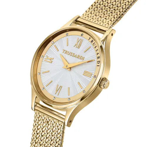 TRUSSARDI R2453152502 T-Star Gold Stainless Steel Bracelet Trussardi
