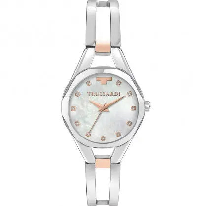 TRUSSARDI R2453159504 Metropolitan Silver Stainless Steel Bracelet