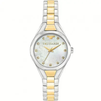 TRUSSARDI R2453159506 Metropolitan Two Tone Stainless Steel Bracelet