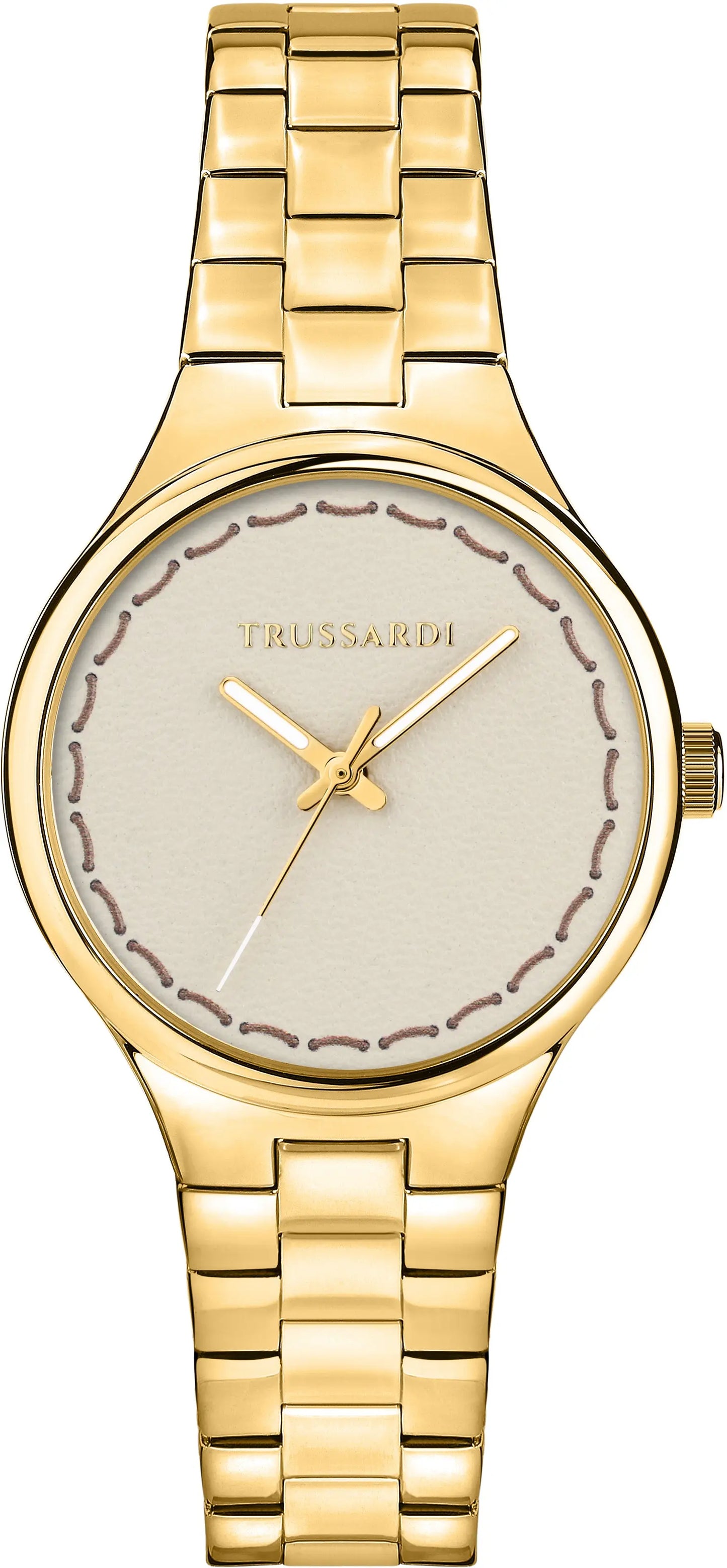 TRUSSARDI R2453172501 T-Essenza Gold Stainless Steel Bracelet