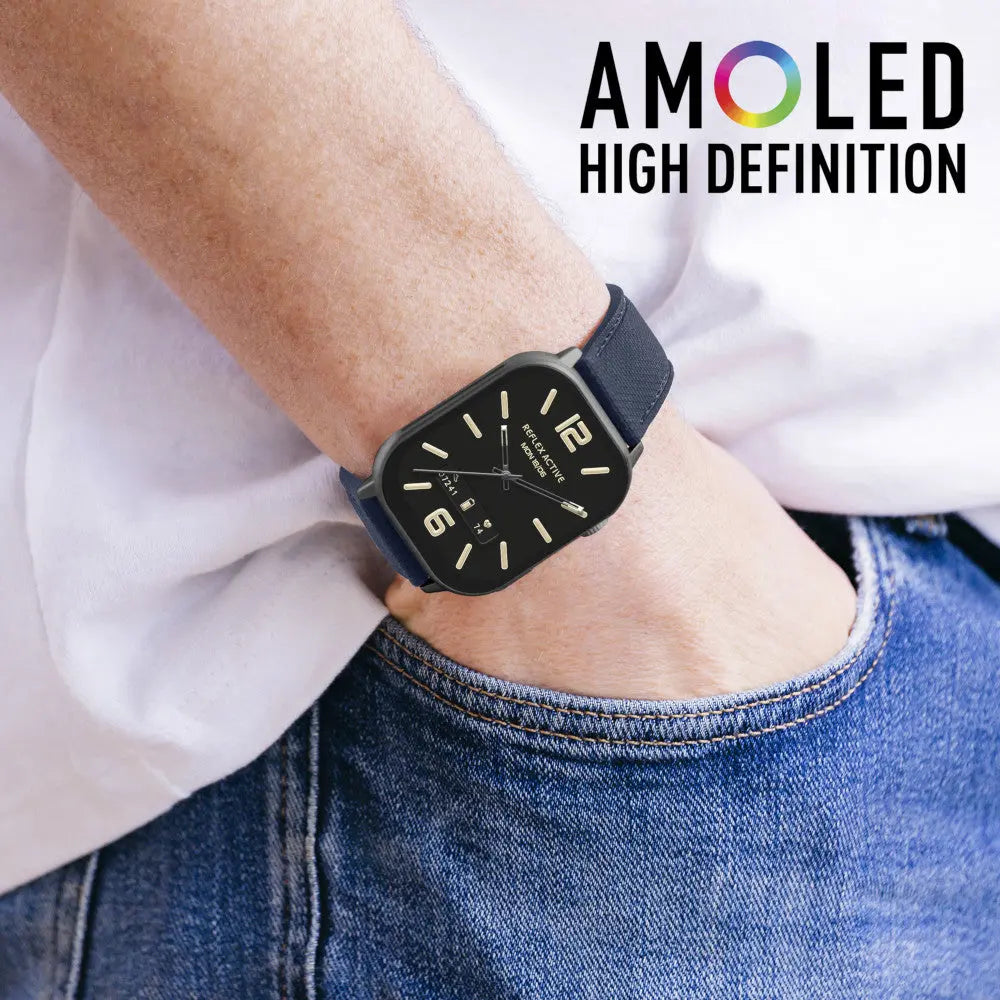 Reflex Active RA29-2182 Smartwatch Blue Silicon Strap