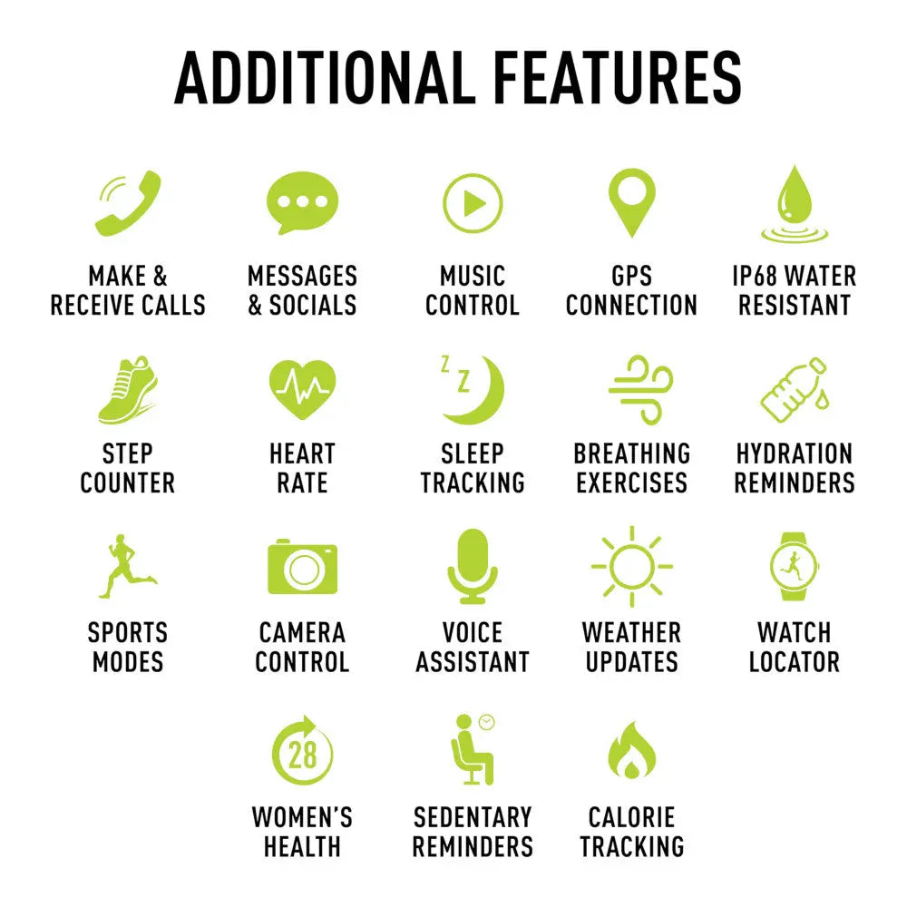 Reflex Active RA30-2190 Smartwatch Blue Silicon Strap