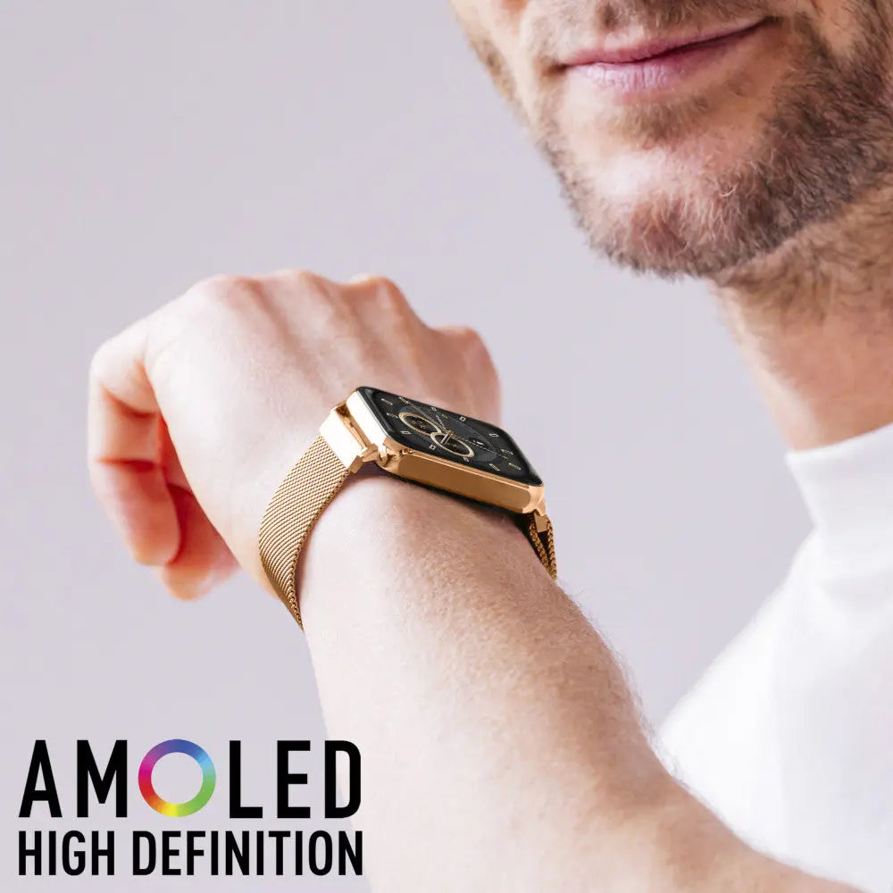 Reflex Active RA30-4086 Smartwatch Rose Gold Stainless Steel Bracelet