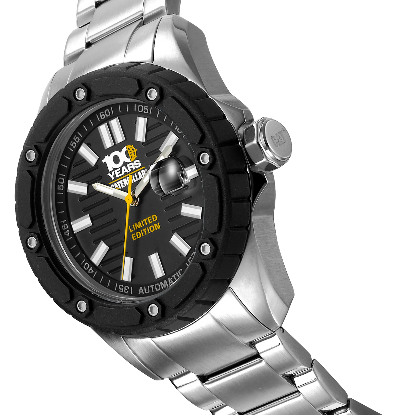 CATERPILLAR S714811121 Shockmaster 100Years Edition Stainless Steel Bracelet