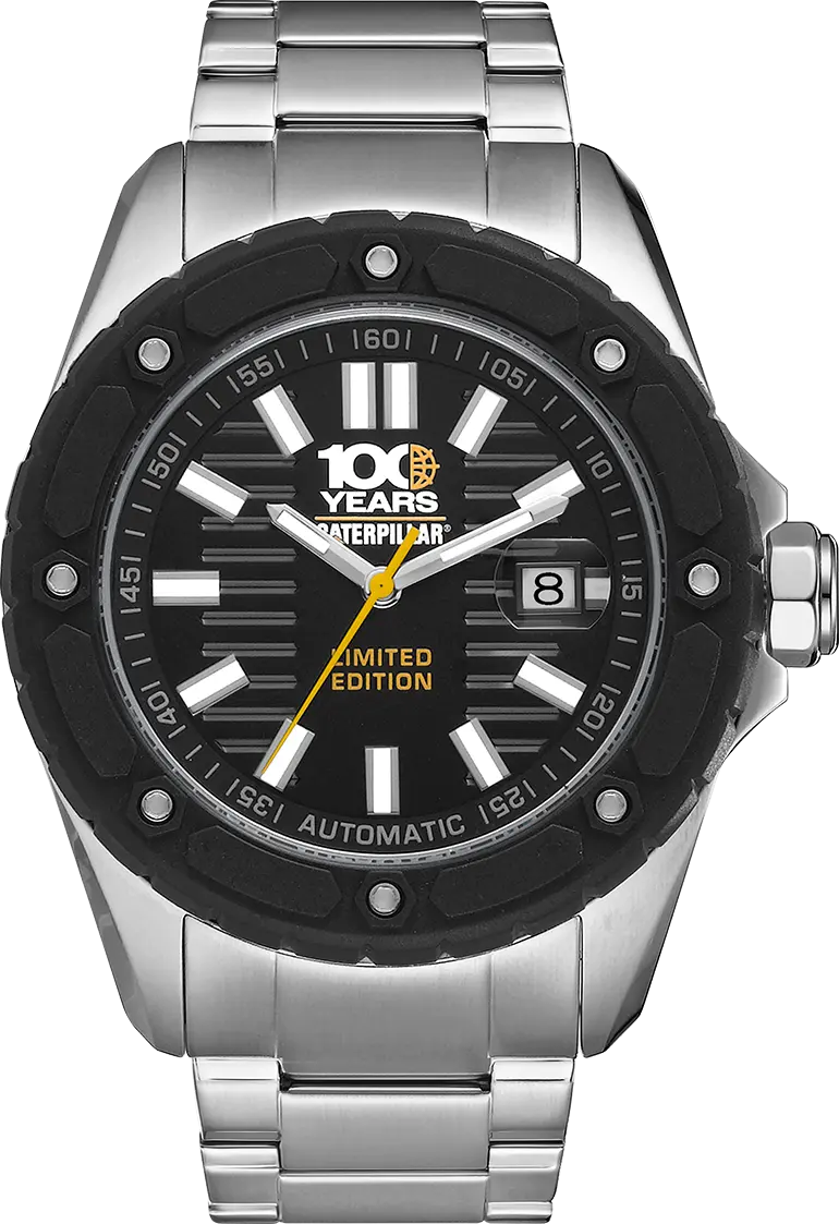 CATERPILLAR S714811121 Shockmaster 100Years Edition Stainless Steel Bracelet
