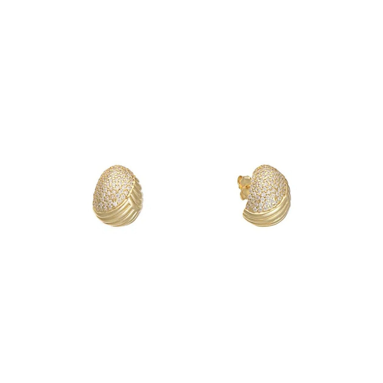 SC036-3M Butterfly Earrings in Gold Plated Silver