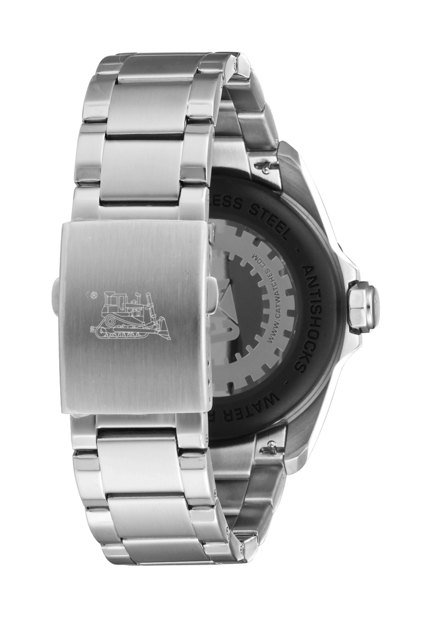 CATERPILLAR SG14111131 Shockmaster Stainless Steel Bracelet - Κοσμηματοπωλείο Goldy