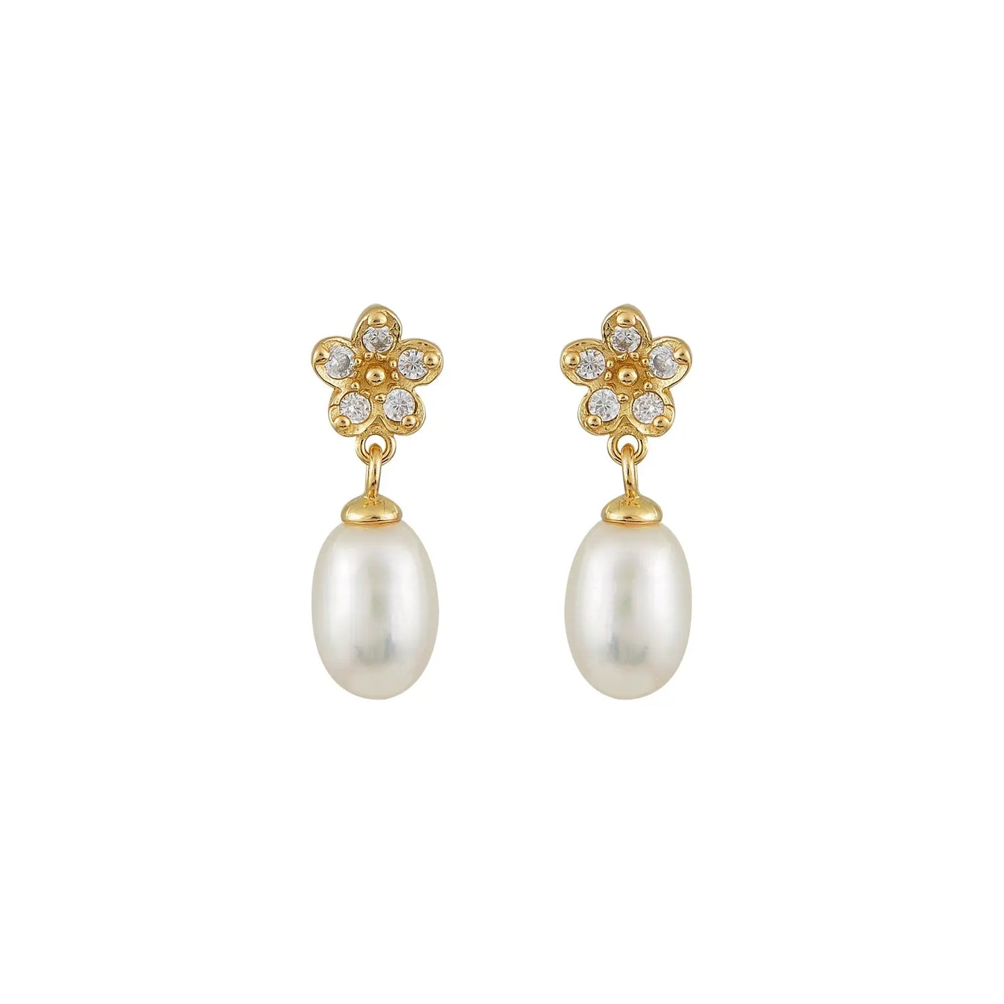 SC036-3M Butterfly Earrings in Gold Plated Silver