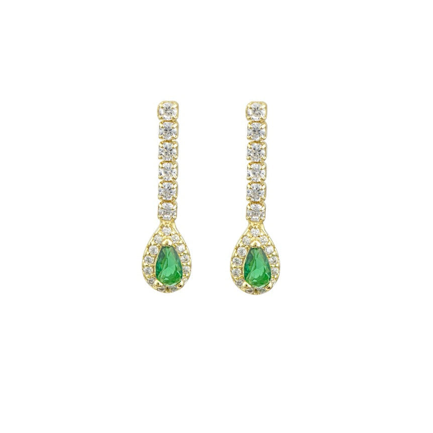 SC036-3M Butterfly Earrings in Gold Plated Silver