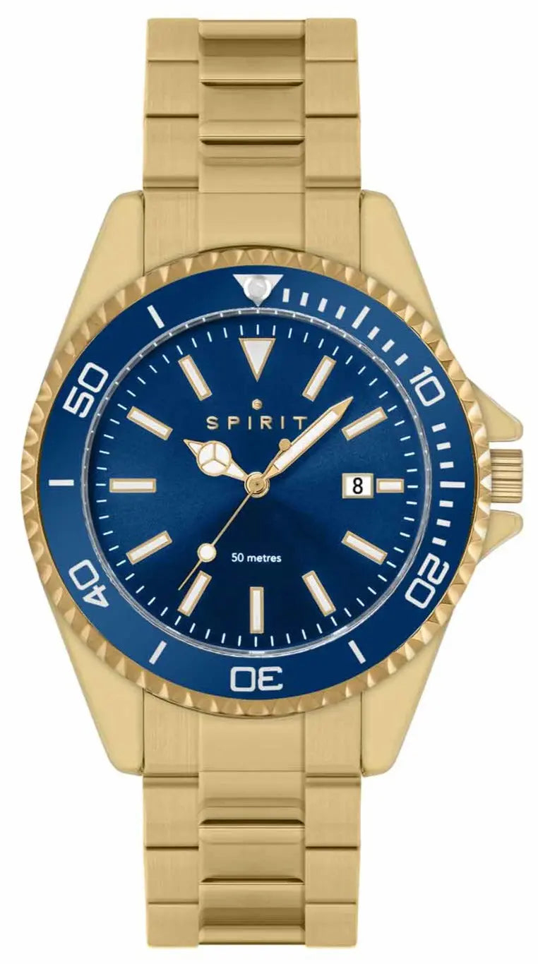 Spirit SP3000 Gold Stainless Steel Bracelet