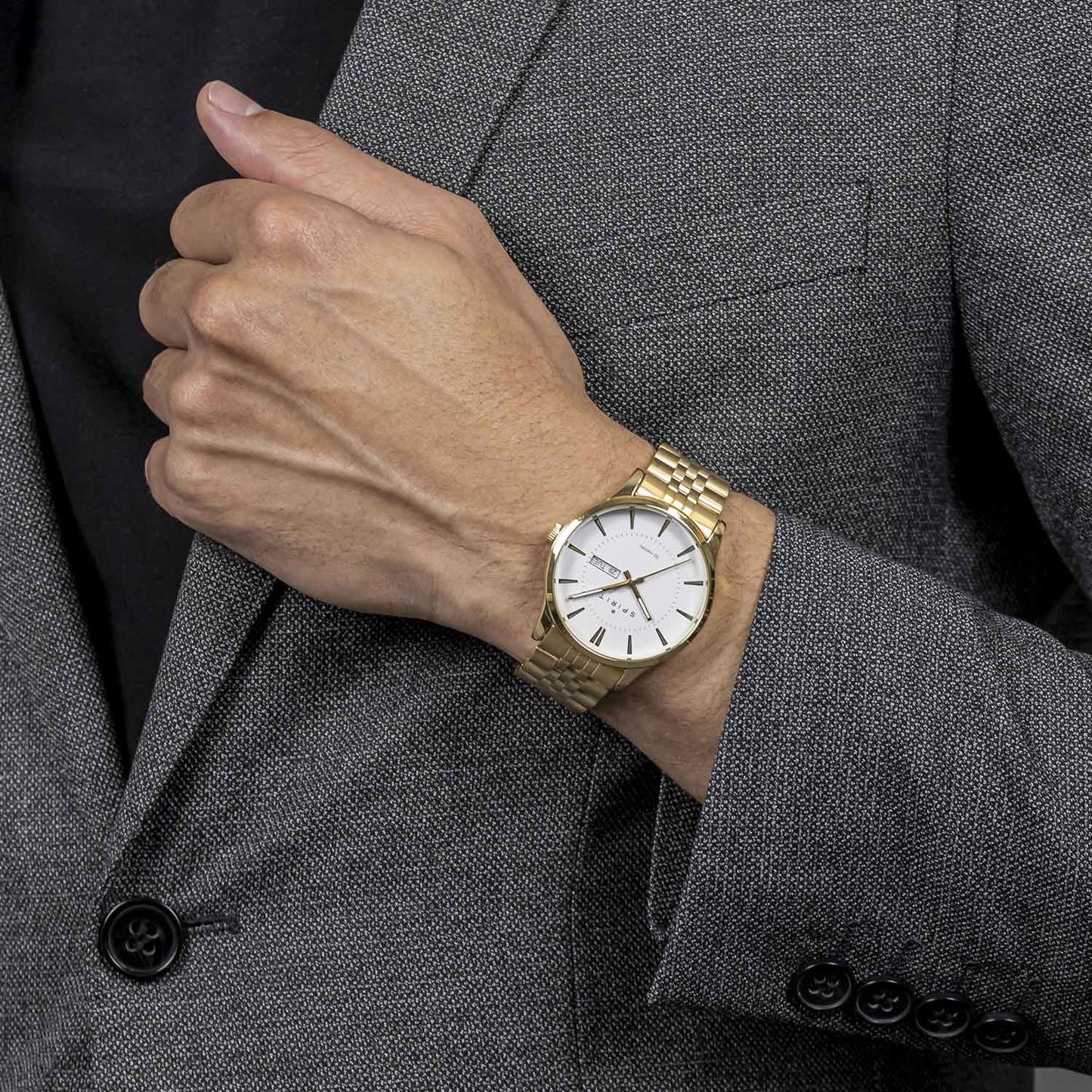 Spirit SP3010 Gold Stainless Steel Bracelet