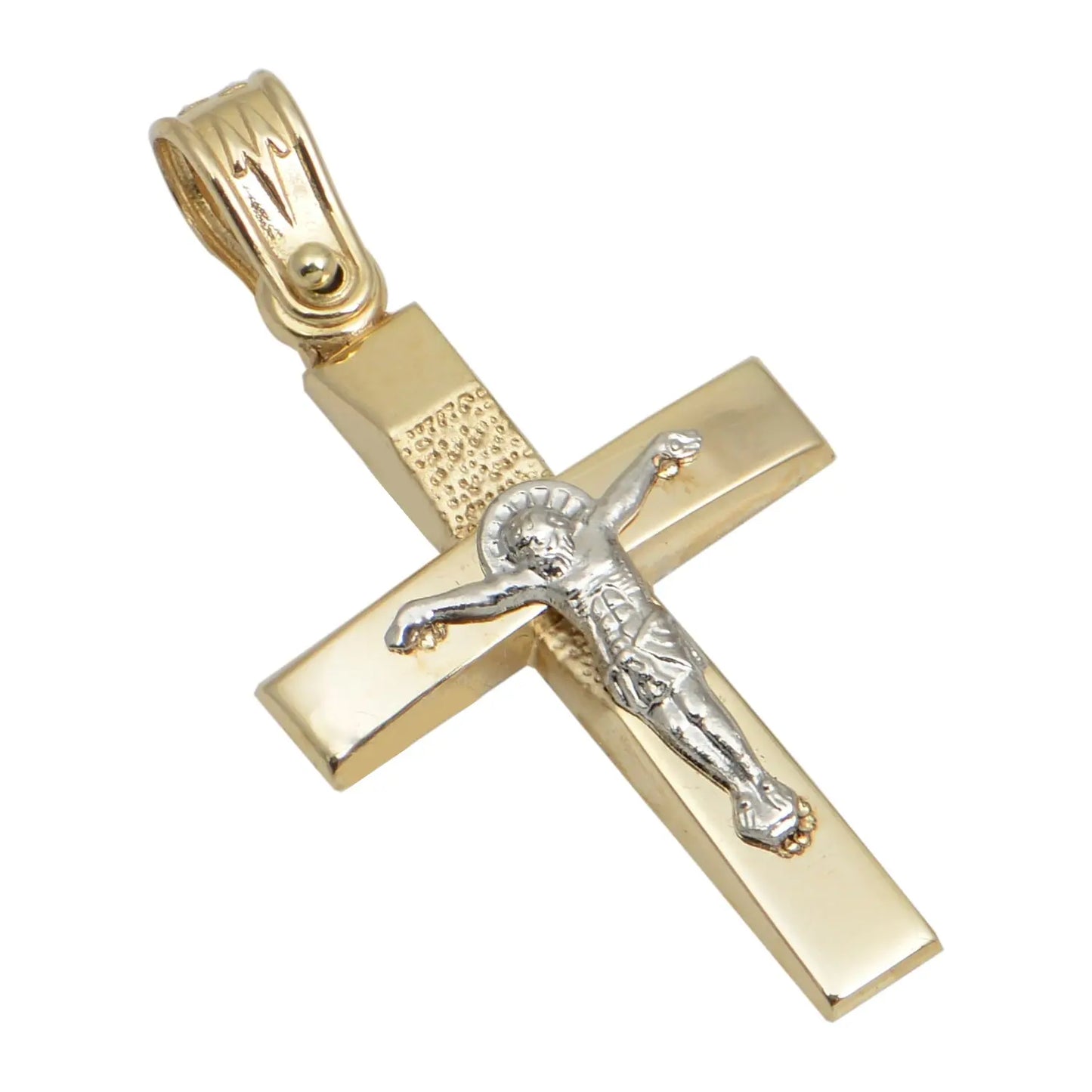 Baptismal Cross STA600 Gold K9