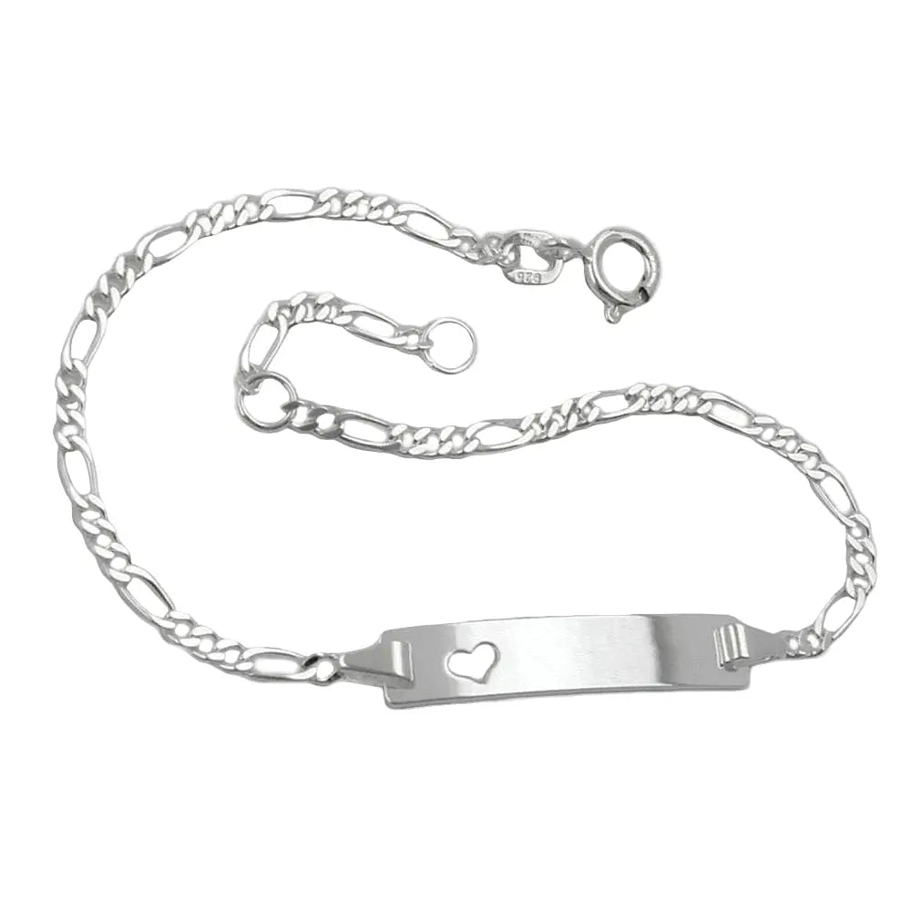 BR1948G Children's Eye and Butterfly Bracelet in 9ct Gold