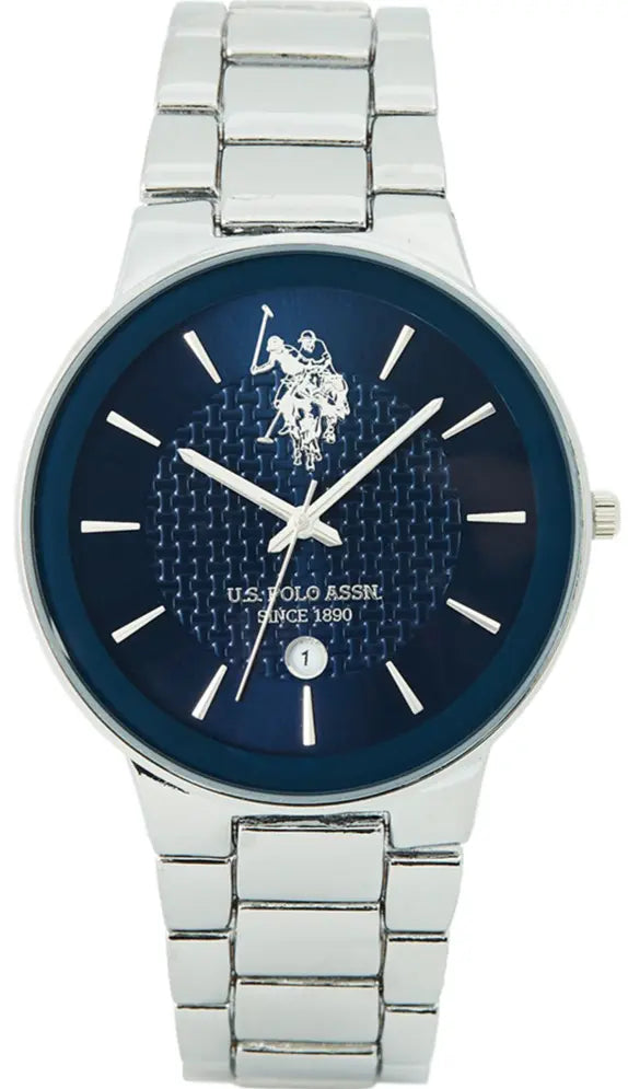 US POLO USP4891YG Logan Black Metallic Bracelet