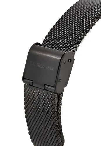 US POLO USP4944GY Owen Silver Metallic Bracelet