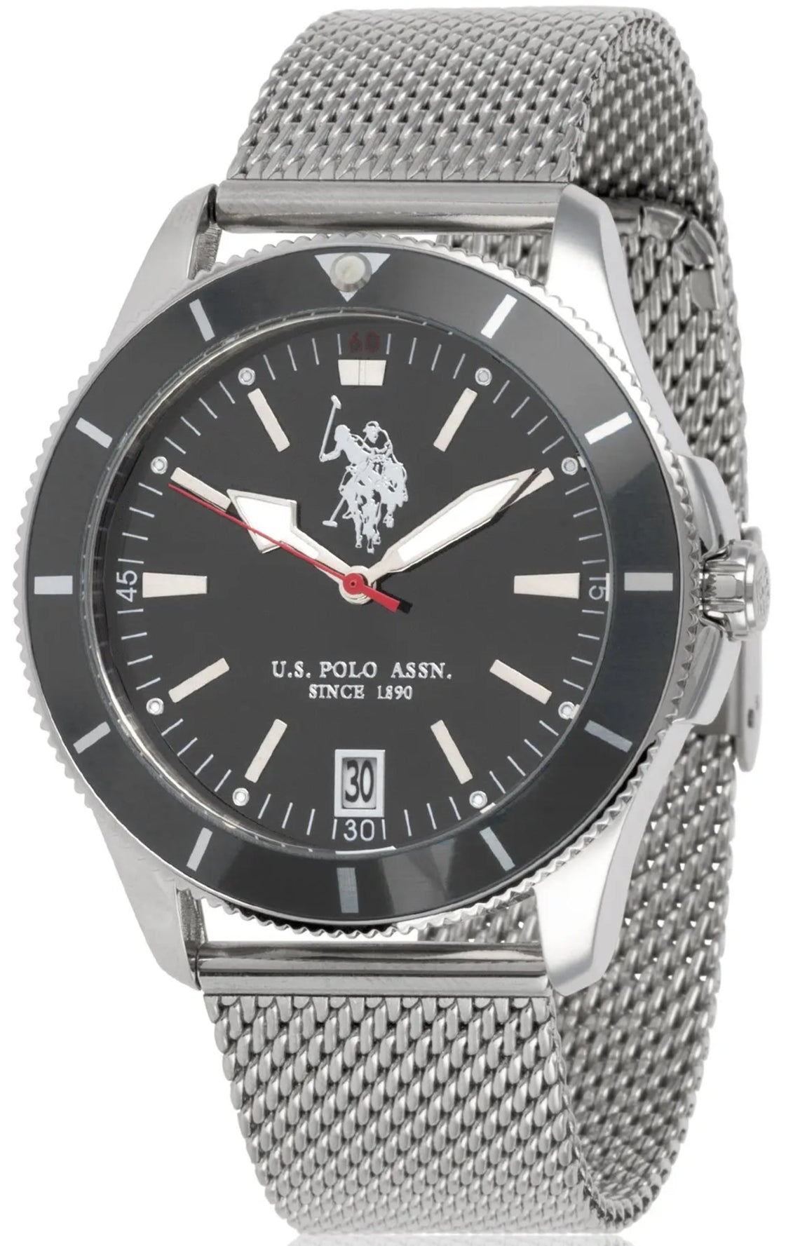 U.S. POLO USP7004GY Stainless Steel Bracelet